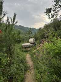A beautiful temple hidden in the mountains near Baoding