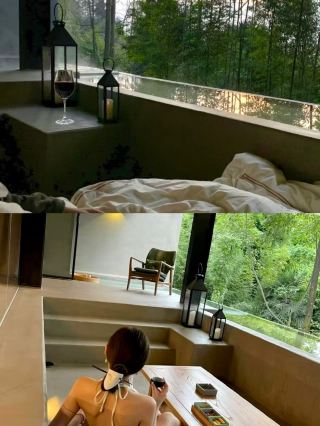 청성산 세 번째 방문에서 가장 사랑한 프라이빗 온천 게스트하우스! 너무 chill해요