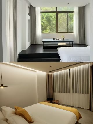 Fuqing, Fuzhou｜Wabi-Sabi Style Boutique Homestay Ceiling