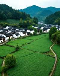 龍井村-茶鄉第一村|梯田茶園錯落有致，群山環抱間茶香彌漫