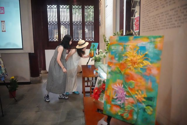 常熟城牆菊展｜把秋日油畫穿在身上小資
