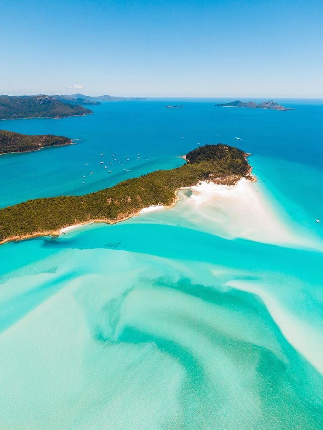 澳洲極致浪漫｜聖靈群島，心形礁與白天堂的協奏