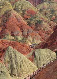 蘭州水墨丹霞景區,一幅天然「潑墨山水畫」