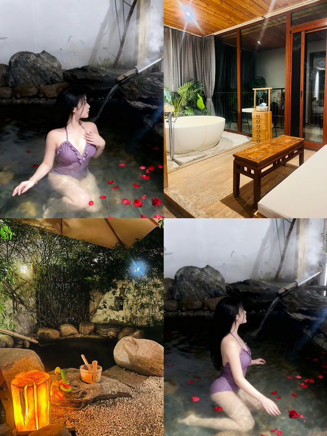 冬日泡泡溫泉真的太舒服了