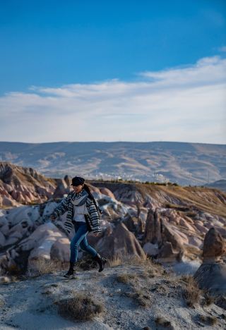 Jeep crossing the lunar surface, be a wilderness adventurer for a day