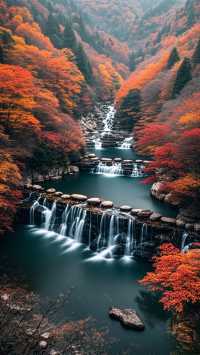 濟南秋色醉美紅妝