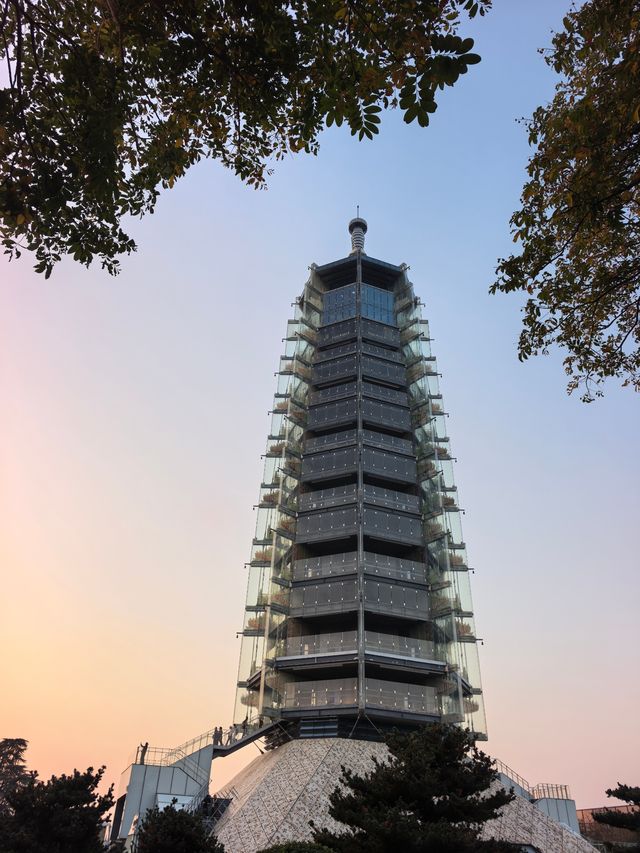 南京旅遊不要放過大報恩寺的夜景