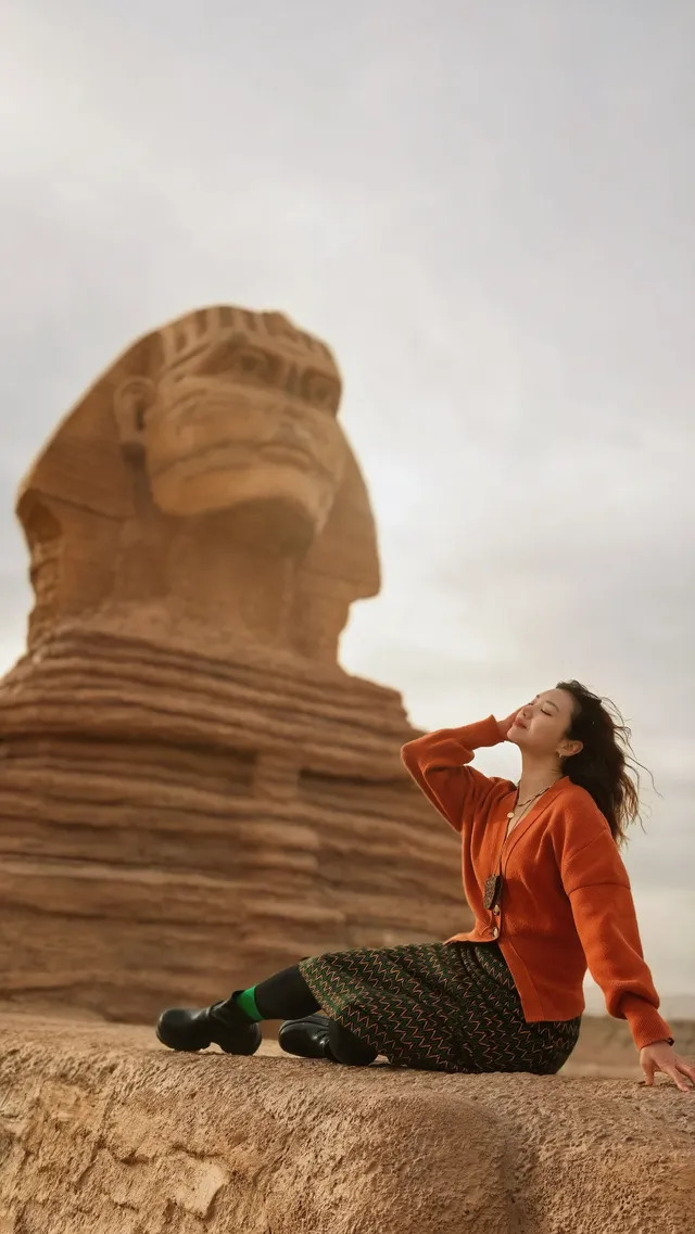 敦煌沙漠驚現「小埃及」！金字塔旁拍出異域風情