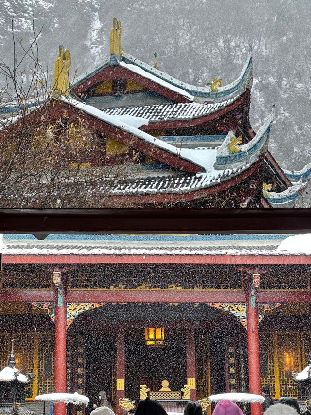 黃龍絕美雪景大公開!誰說黃龍不如九寨的? 黃龍絕美雪景大公開!誰說黃龍不如九寨的?