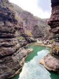 這座山藏著小眾瀑布雲台山 紅石峽
