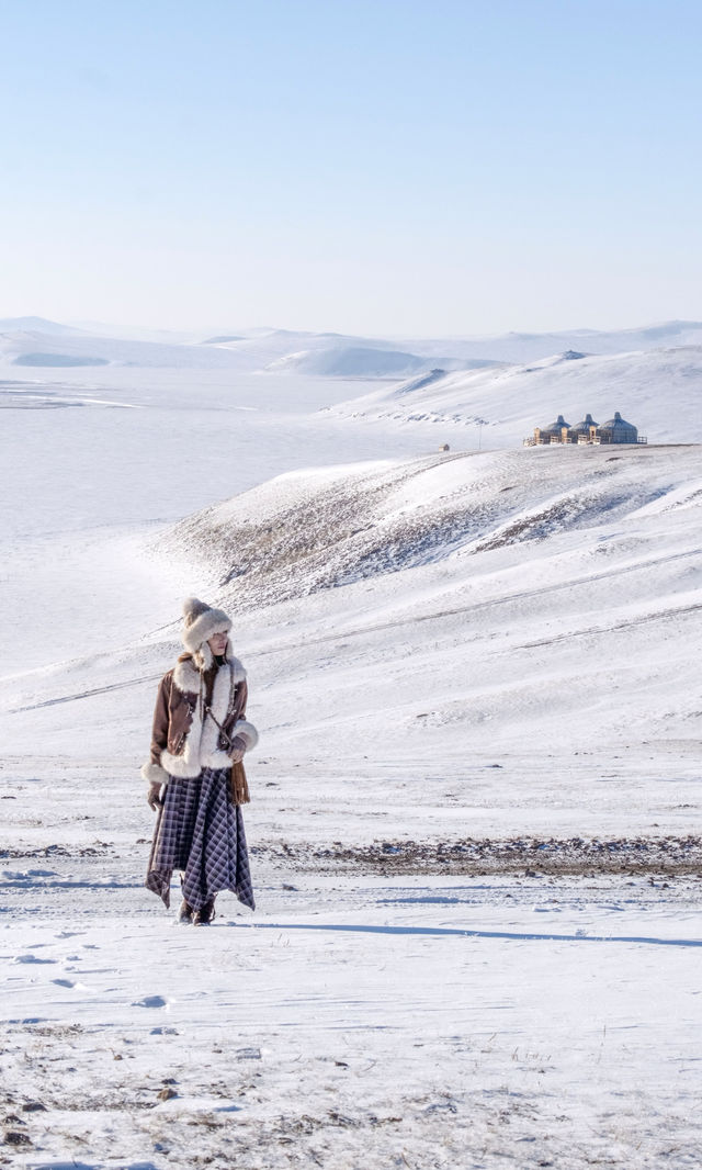 以為夏天的呼倫貝爾夠美了沒想到冬季依舊封神 以為夏天的呼倫貝爾夠美了沒想到冬季依舊封神
