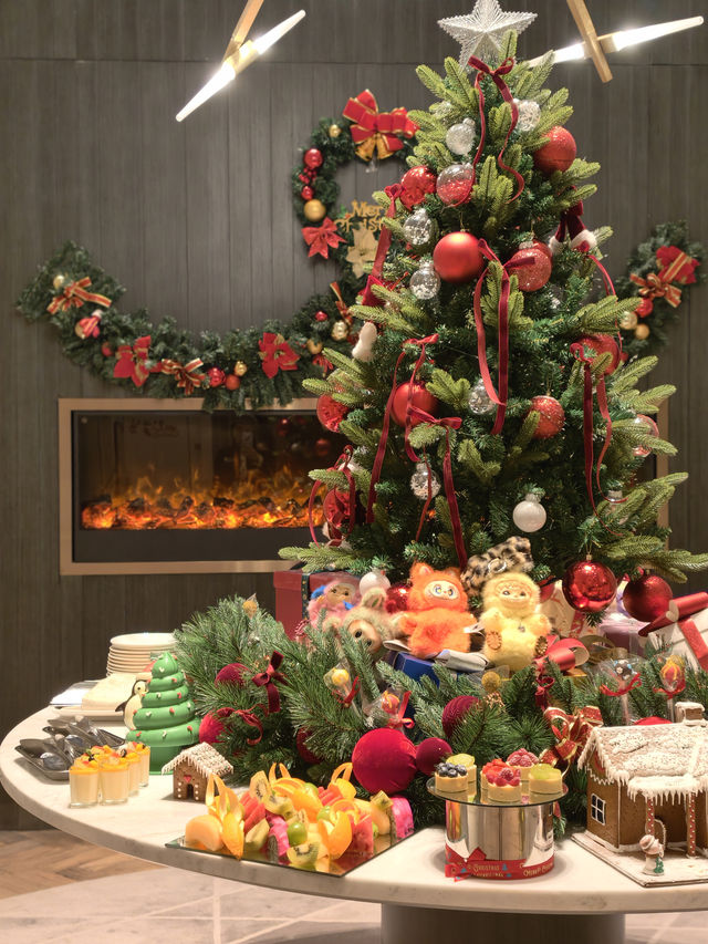 北京首都機場的聖誕驚喜來啦！