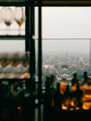 오사카 카시와덴 봉신! 천수각의 우키요에 속에 머물다