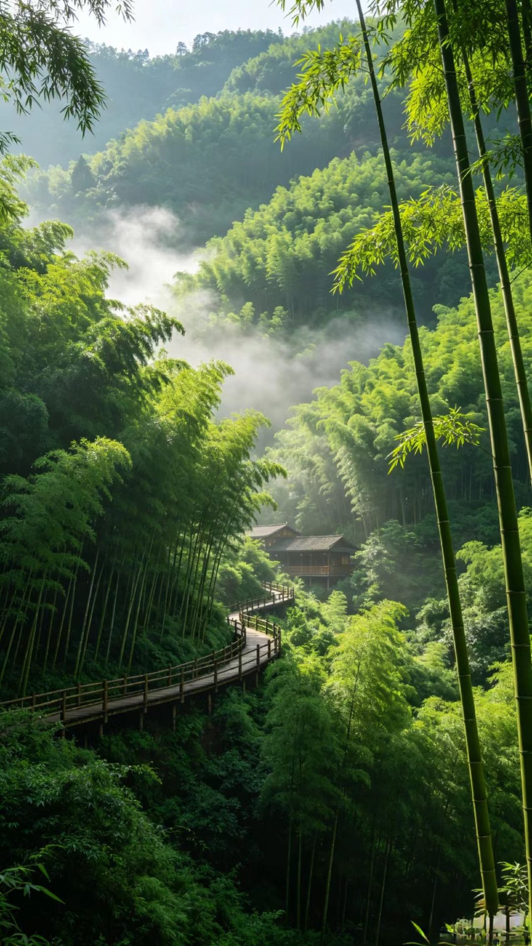 Bamboo Forest Ancient Style Photo Spot