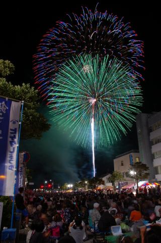 銚子港祭煙花大會
