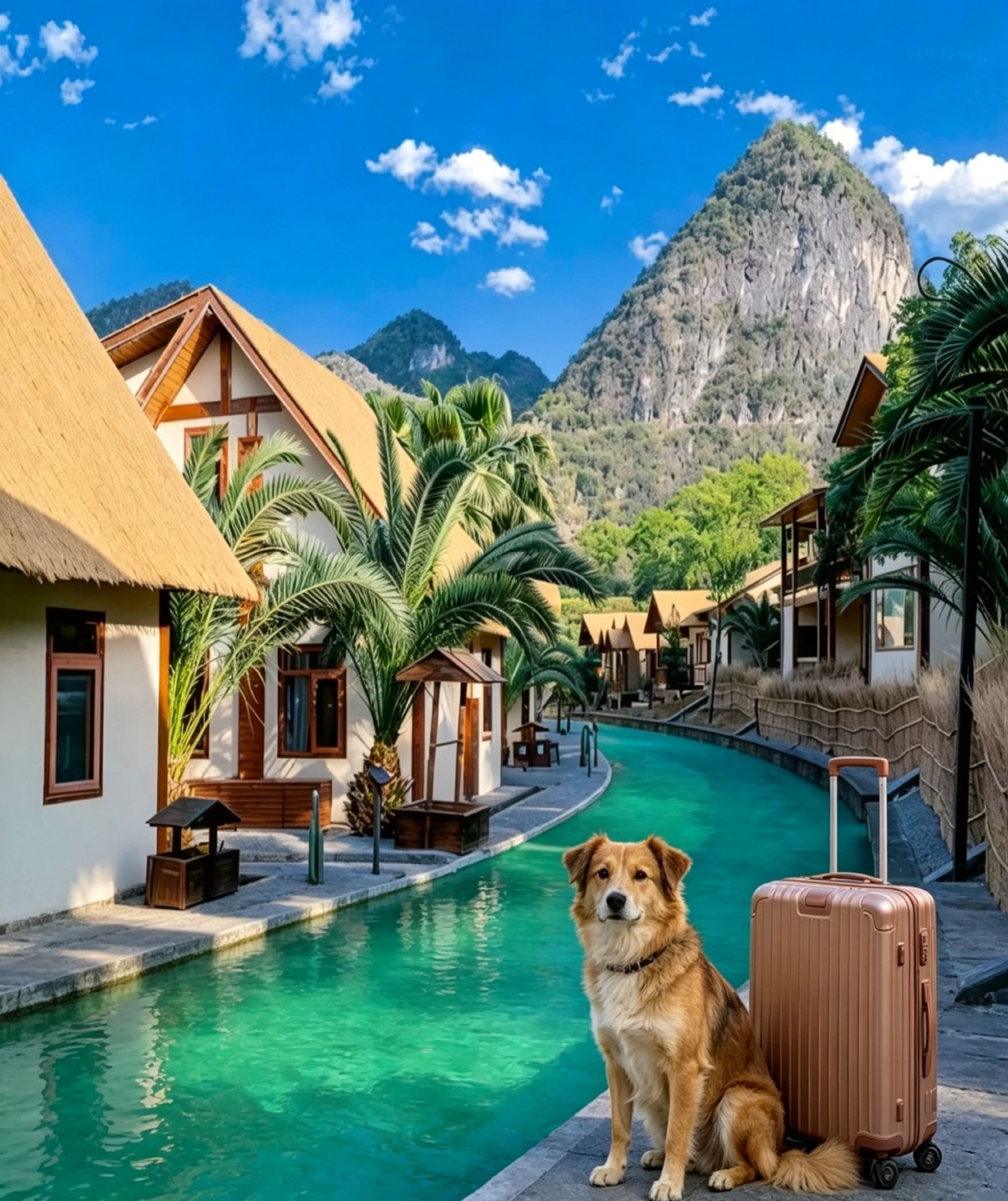 Mountain Hidden Hot Spring Resort, a stunning getaway