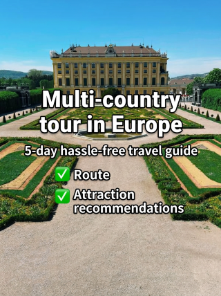 5-Day Summer Multi-Country Europe Guide: Save This Now