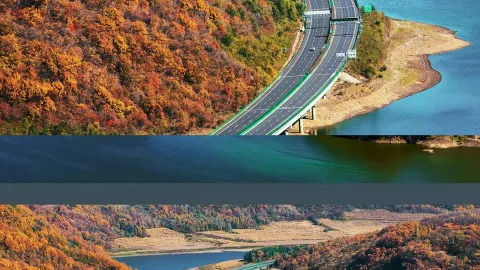 Здесь осень, — traveler post in Тунхуа