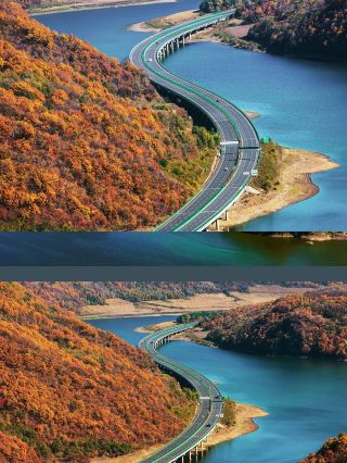 Here is autumn, 