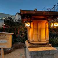 【大阪 弁天】フォトジェニックな赤い鳥居の水洗弁天宮⛩️