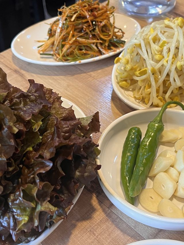 韓国/ソウル【四佳亭】美味しいサムギョプサルが食べられるお店🐷