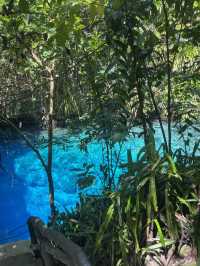 truly enchanting blue river!