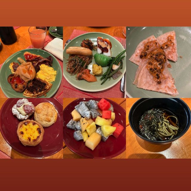 【香港Staycation】九龍香格里拉大酒店住宿體驗｜豪華高樓層全海景房｜飽覽維多利亞港景色｜多選擇高質的自助早餐