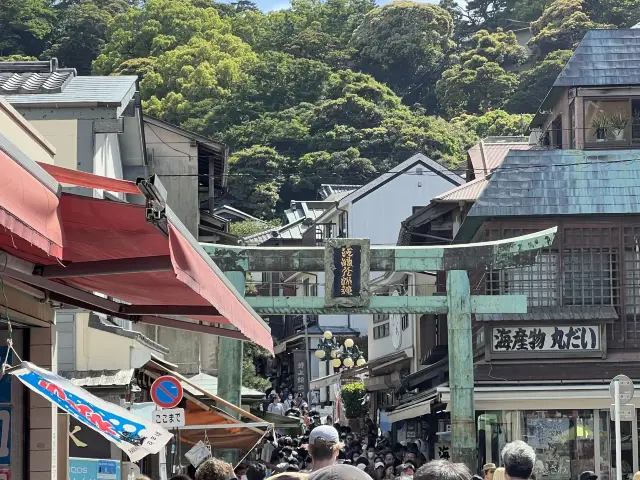 鎌倉小島嶼江之島逛街｜天氣好的話還可以看到遠方的富士山唷