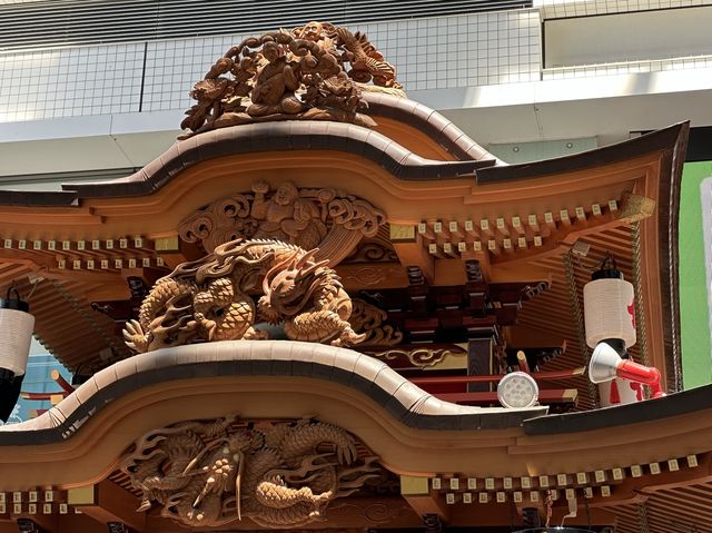 静岡・浜松。『浜松まつり』で賑わう浜松市内。