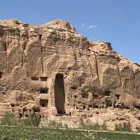 Buddhas of Bamyan in Afganistan 