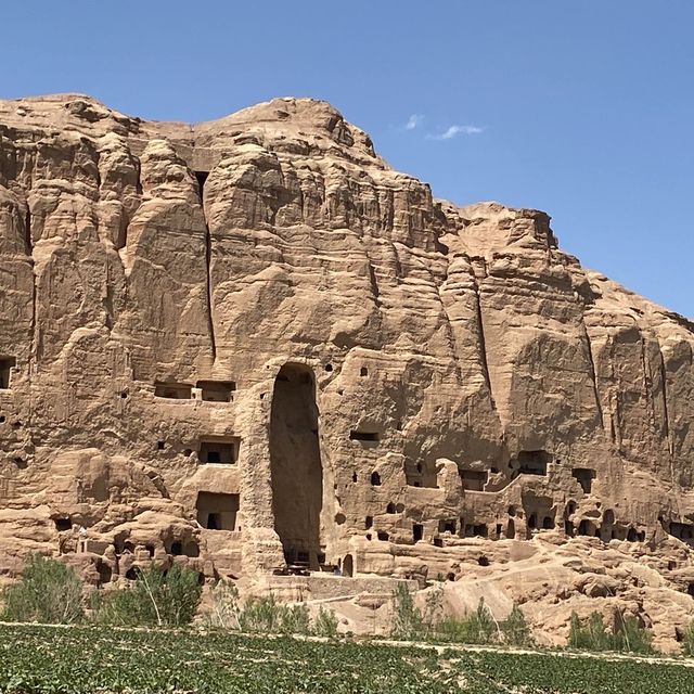Buddhas of Bamyan in Afganistan 