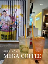🇰🇷韓国 / ソウル コンデエリア🎖️BIG sizeのドリンクカフェ💛メガコーヒー