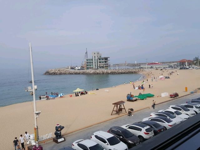 Anmok Beach, the style in Gangneung