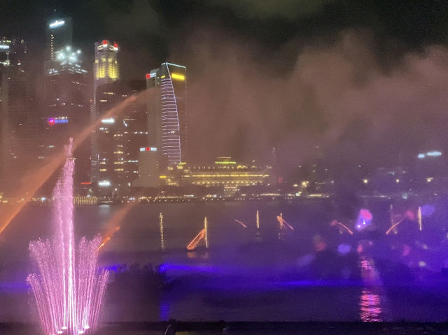 Magnificent Light Show in Lion City