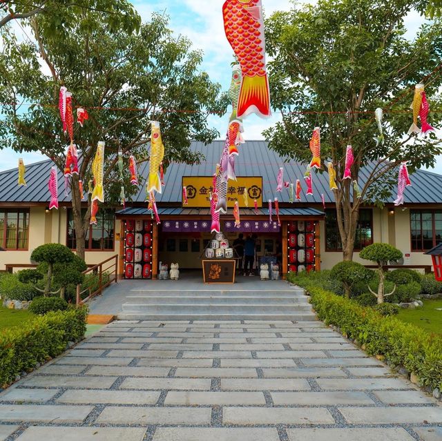 คาเฟ่เปิดใหม่สไตล์ญี่ปุ่น Tomi Edo Park กาญจนบุรี