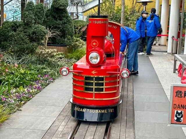 のんびりした時間を過ごせる屋上庭園