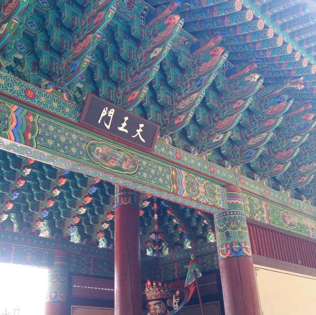 은빛 바다에 내리는 부처님에 아미타불 은해사다
