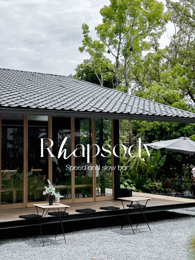 Rhapsody คาเฟ่สุดธรรมชาติย่านเมืองนนท์