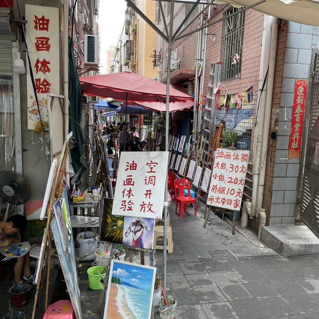 深圳大芬村油畫村🌈💥