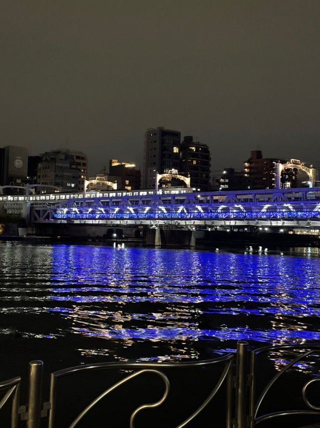 【東京都/隅田川】夜を楽しむ隅田川散歩