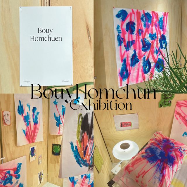 Bouy Homchun Exhibition 💓💥