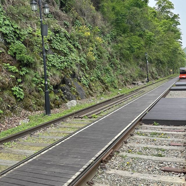 Nanggu Village Train Stop - South Korea