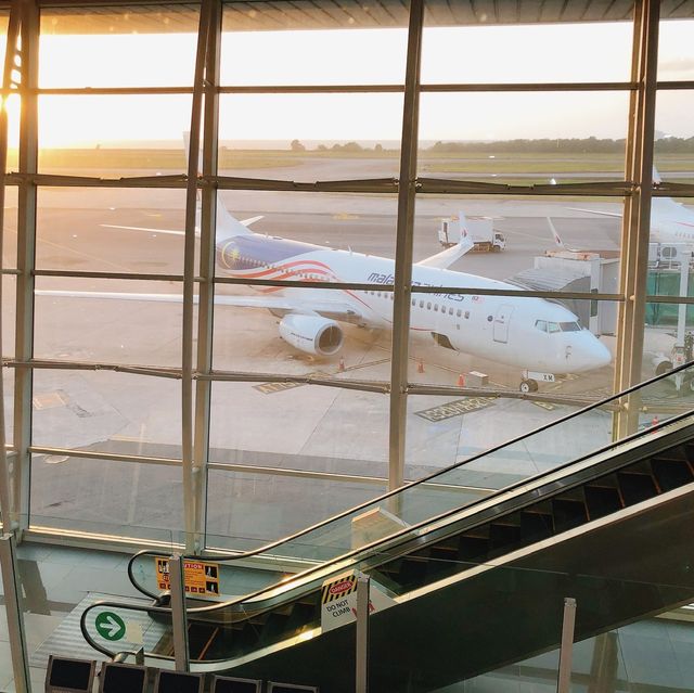 沙巴馬來西亞🇲🇾機場晃晃等飛機✈️ Kota Kinabalu International Airport