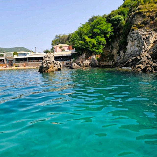 STUNNING BEACH IN CORFU!