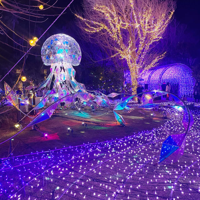 【神奈川県/江の島　関東三大イルミネーション”湘南の宝石💎”】