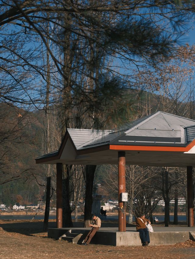 人少景美 可以看到富士山的寧靜公園🍂