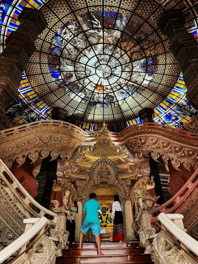 Inside a 3-Headed Elephant Atop the Museum