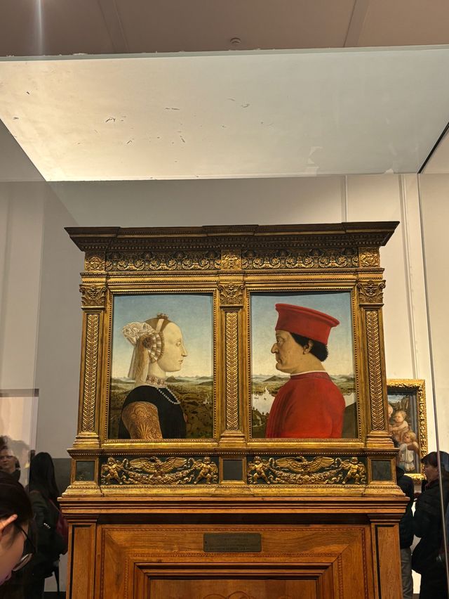 피렌체의 전경을 볼 수 있는 이탈리아 우피치미술관🇮🇹