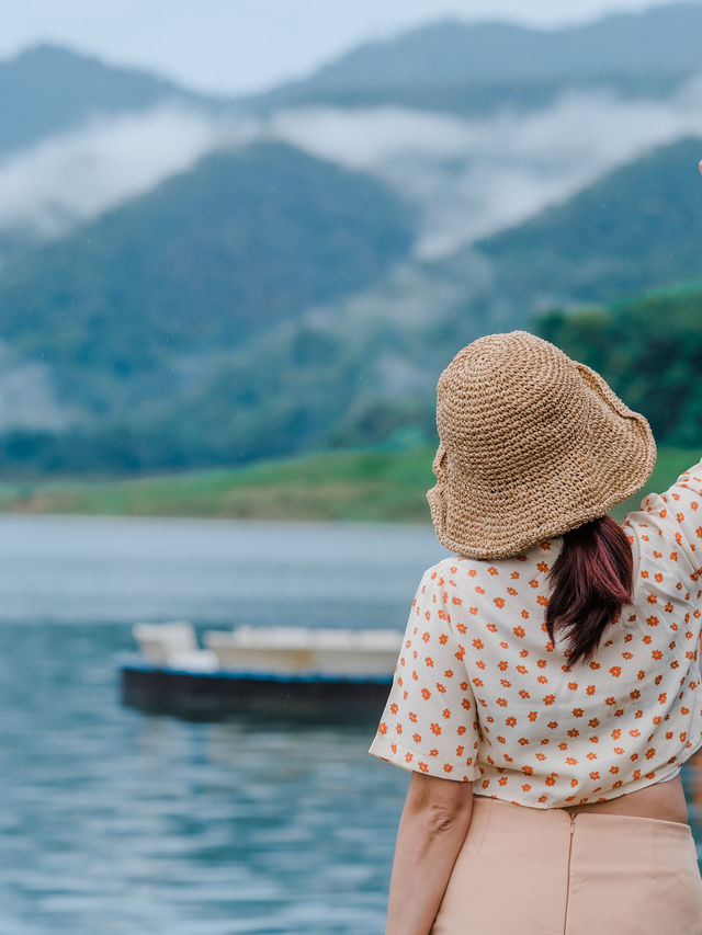 ภูเขาลอยน้ำ เขื่อนแม่งัด เชียงใหม่ 🍃