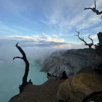 Challenge to Ijen crater-Banyuwangi